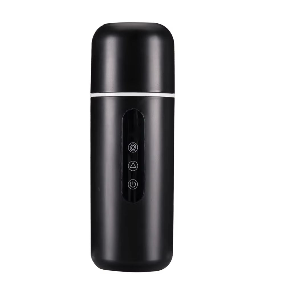 12V 24V Car Heating Cup Electric Kettle Stainless Steel Smart Temperature Control Coffee Mug Warmer Automatic Stirring Cup